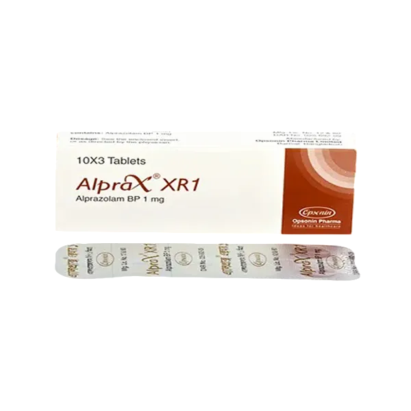 Alprax XR1 Alprazolam 1mg ( 10 Pills )