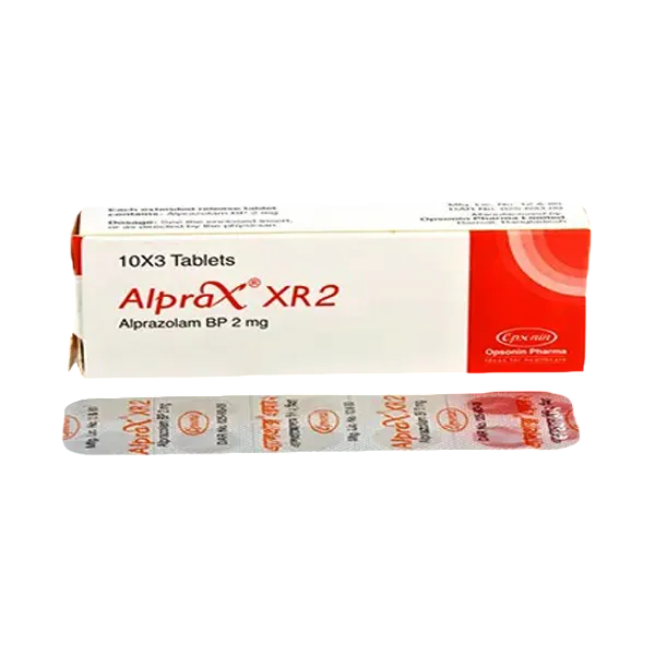 Alprax XR2 Alprazolam 2mg