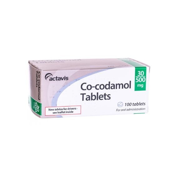 Co-Codomal 30mg/500mg 100 Tablets