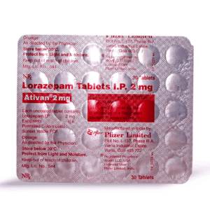 Pfizer Lorezapam 2mg ( 30 Pills )