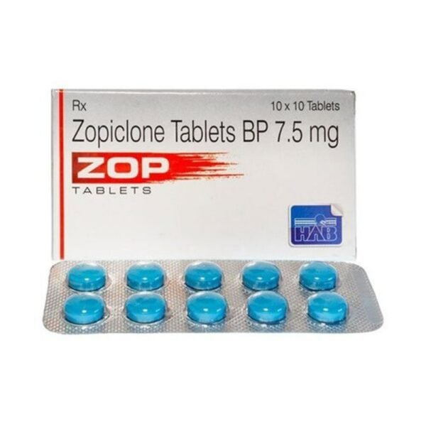 Zop Zopiclone 7.5mg (Blue)